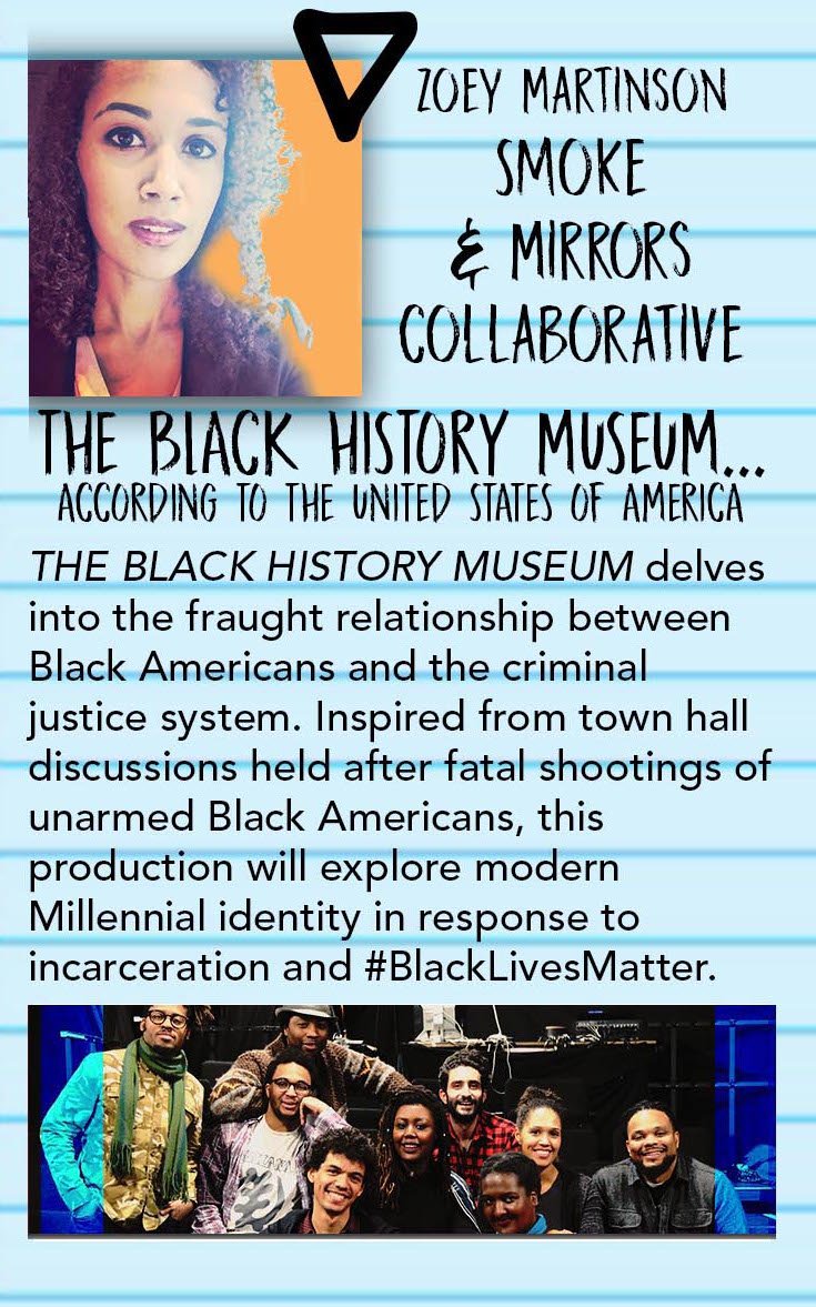 SmokeMirrorsCo's tweet photo. Sooo excited to be part of @herearts #Culturemart Festival of boundary-busting works-in-progress 3/24 &amp; 3/25 @ 7pm https://t.co/wXzpk7x6M5 https://t.co/WcUEgeuKP1