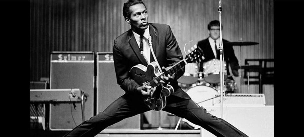 Triggerfingerrr's tweet photo. If you tried to give rock and roll another name, you might call it 'Chuck Berry'.”
Rest in Peace you giant of a musician #chuckberry https://t.co/SlqqR8DOBH