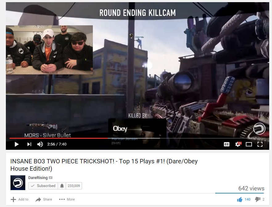 HeyItsPollo's tweet photo. The homie @MythJonson and I both placed on Dare's Top 15 Plays :D #DareJonson #DarePollo <3 https://t.co/EX7FZGriJN