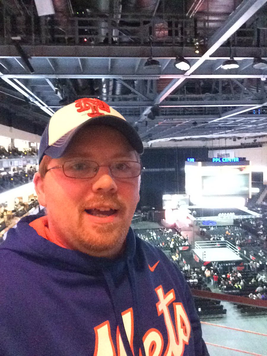 hammer3d's tweet photo. #wweallentown the view is always better ontop. @WWE https://t.co/uKMPZw9YaF