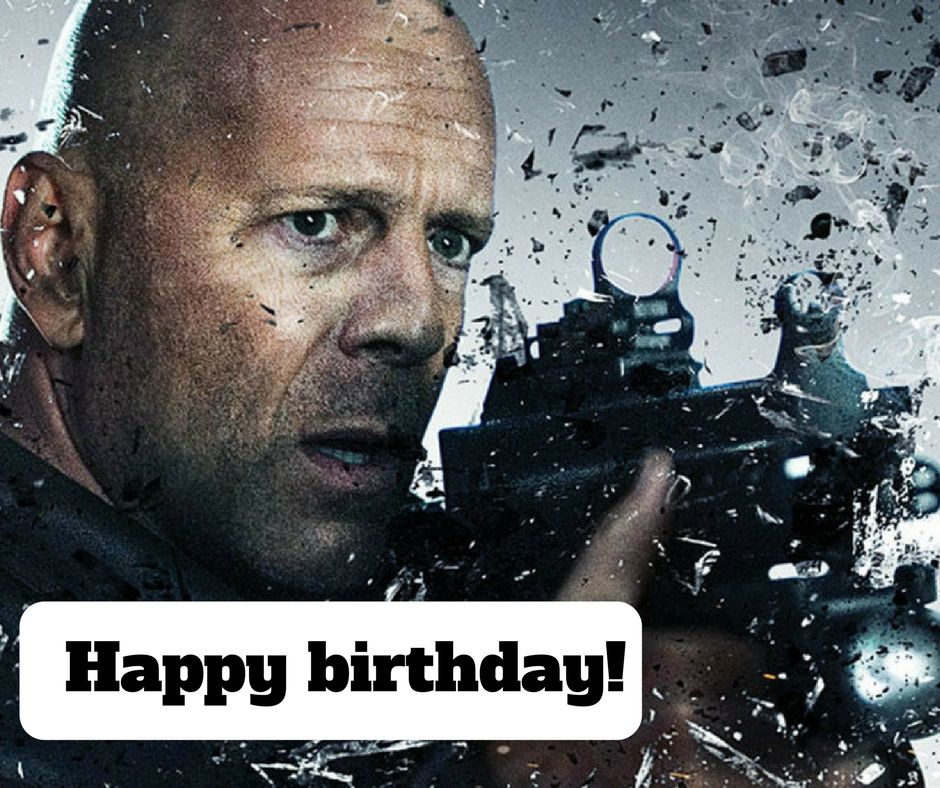 Happy birthday to action legend Bruce Willis! What\s your favourite of his movies? 