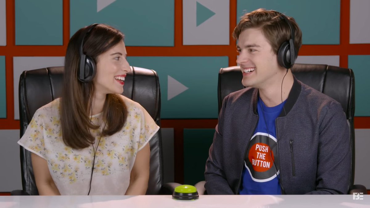 CaitlinRC's tweet photo. This whole video is a gift to mankind #GTLive #CouplesReact https://t.co/vZobyyMgOd