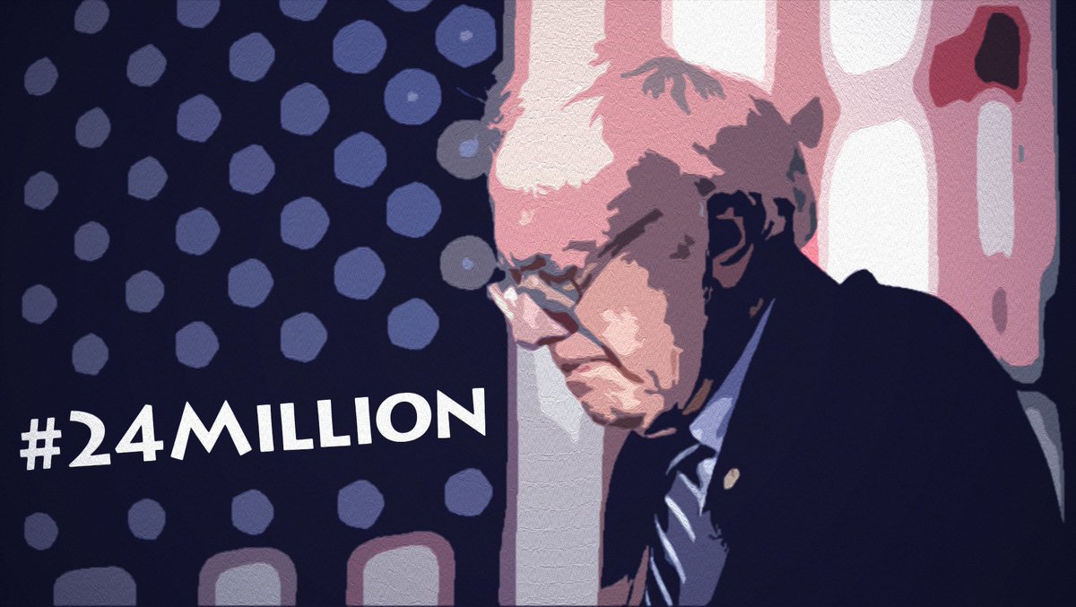 ProjectBernie's tweet photo. We Will Not Sit By Idly While #24Million Of Our Sisters And Brothers Lose Healthcare Coverage. https://t.co/Tp7qzAo3JG