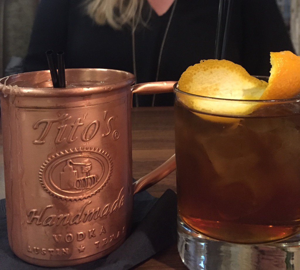 TKochanPhD's tweet photo. Dinner with the wife @CentralDetroit @TitosVodka #CentralMule #5Burrows https://t.co/3savc8XOxv