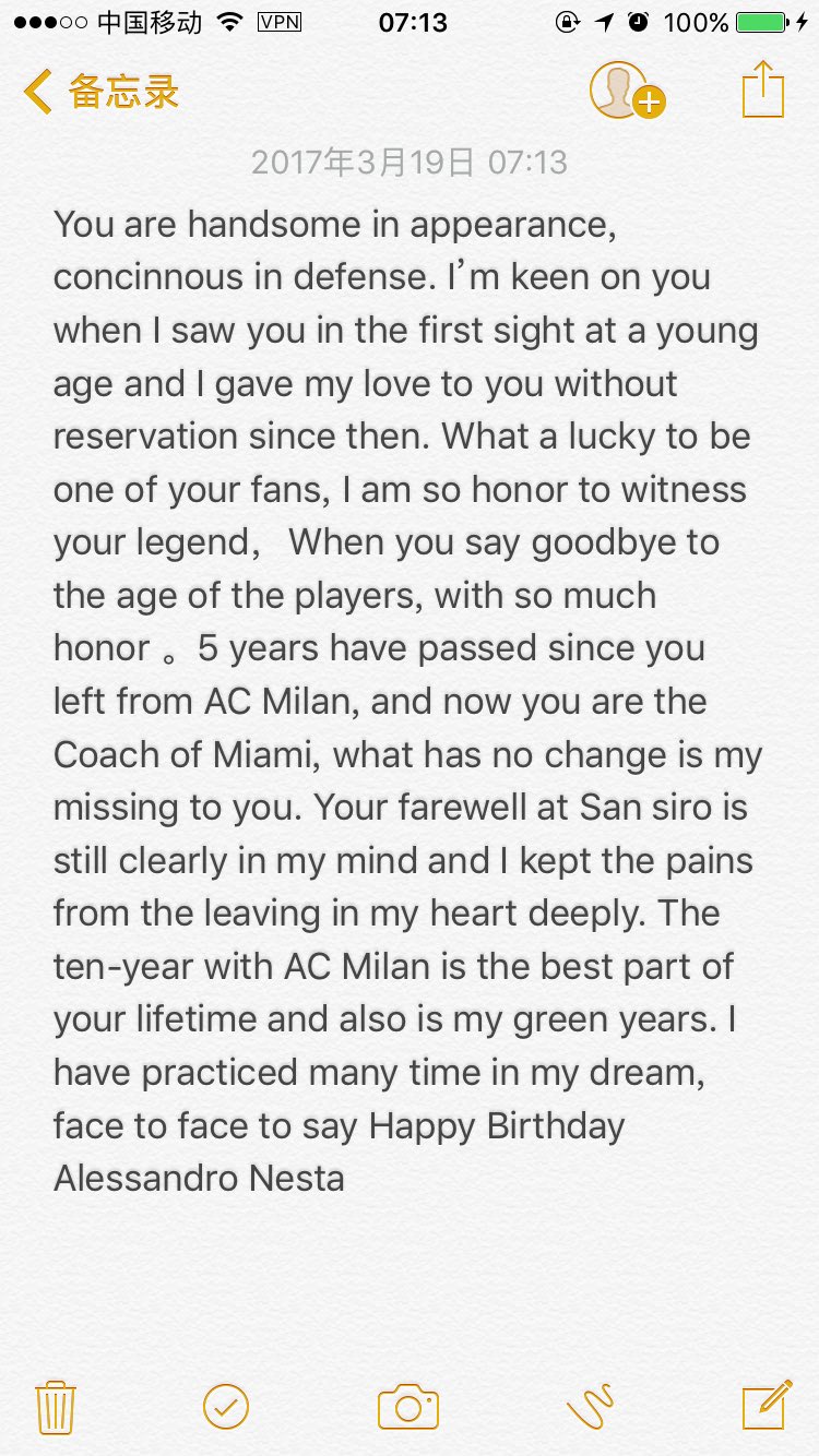  a lifetime of love Happy Birthday  Alessandro Nesta! ! ! 