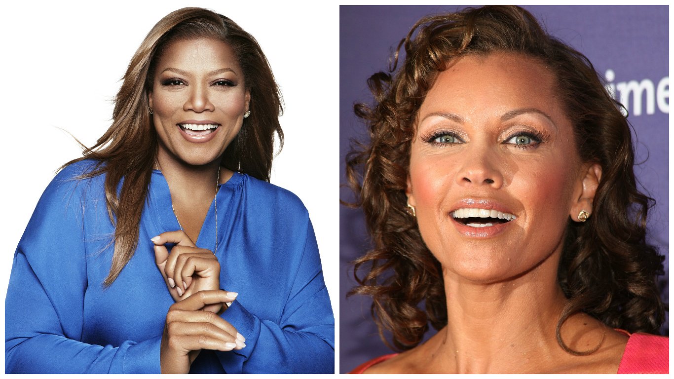   wishes Queen Latifah and Vanessa Williams, a very happy birthday  