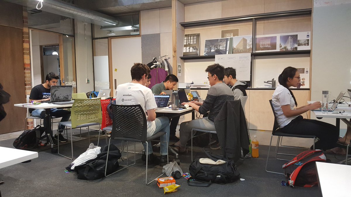 MishManners's tweet photo. #CodeBrew17 looking pretty good for a Sunday morning #hackathon @CISSA_UniMelb @unimelb @engunimelb @Carlton_Connect #code #dev #coder https://t.co/Va2siHT6rK