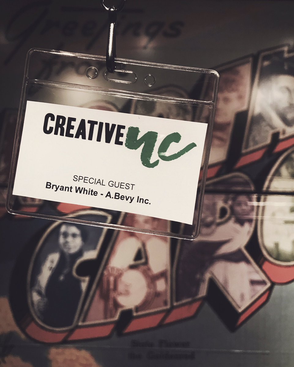bkirkwhite's tweet photo. if nothing else, create. #CreativeNC https://t.co/z6igJTmYfS