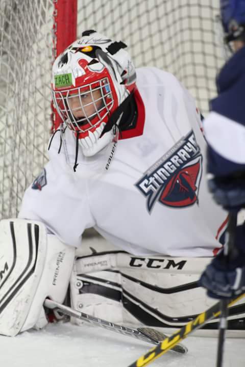 angeladenese03's tweet image. Z-Man taking care of business! Future @SCStingrays brickwall in the making!! #lovethegoalie #suchfocus