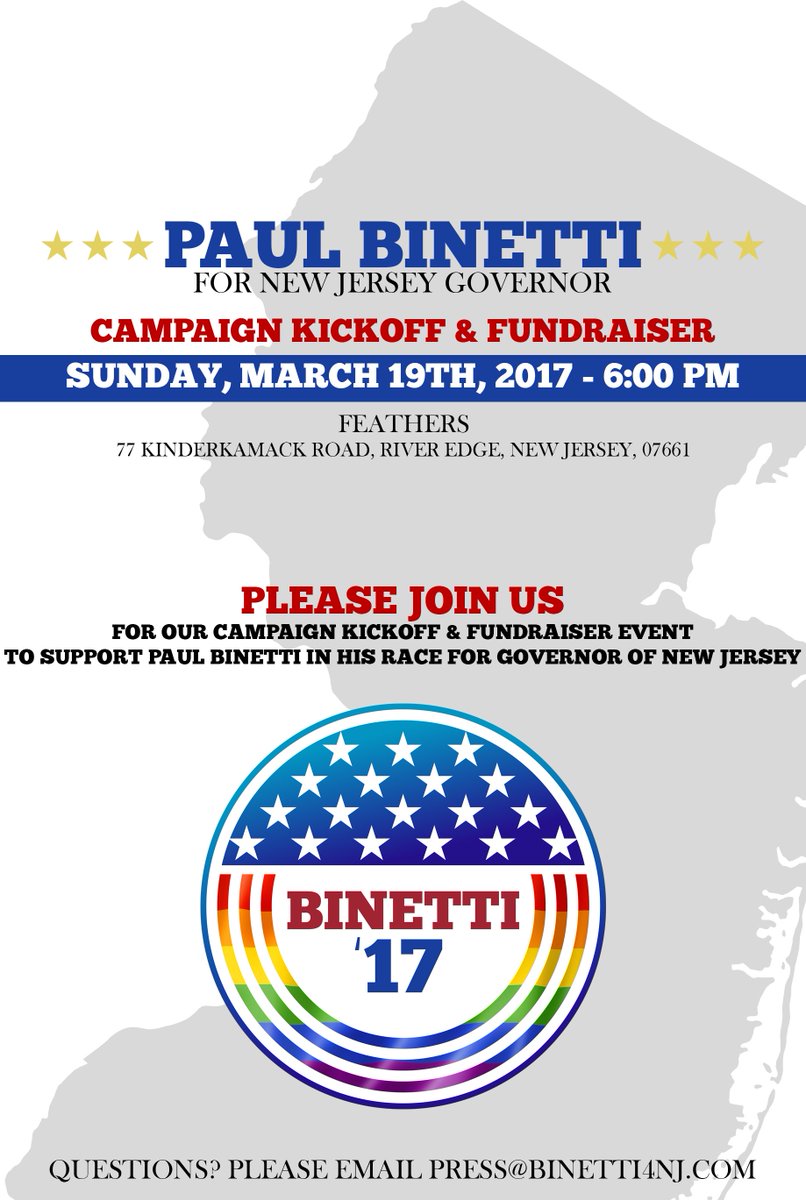 Join me tomorrow evening at 6 PM for my Campaign Kickoff!