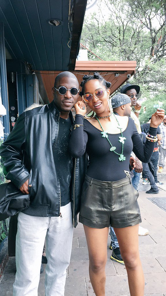 josephinajesus's tweet photo. Look who's here! The homie @DopePromoter #sxsw #powermovesmadedaily #texas #california #bicoastal #love https://t.co/g4dcJDuHNV
