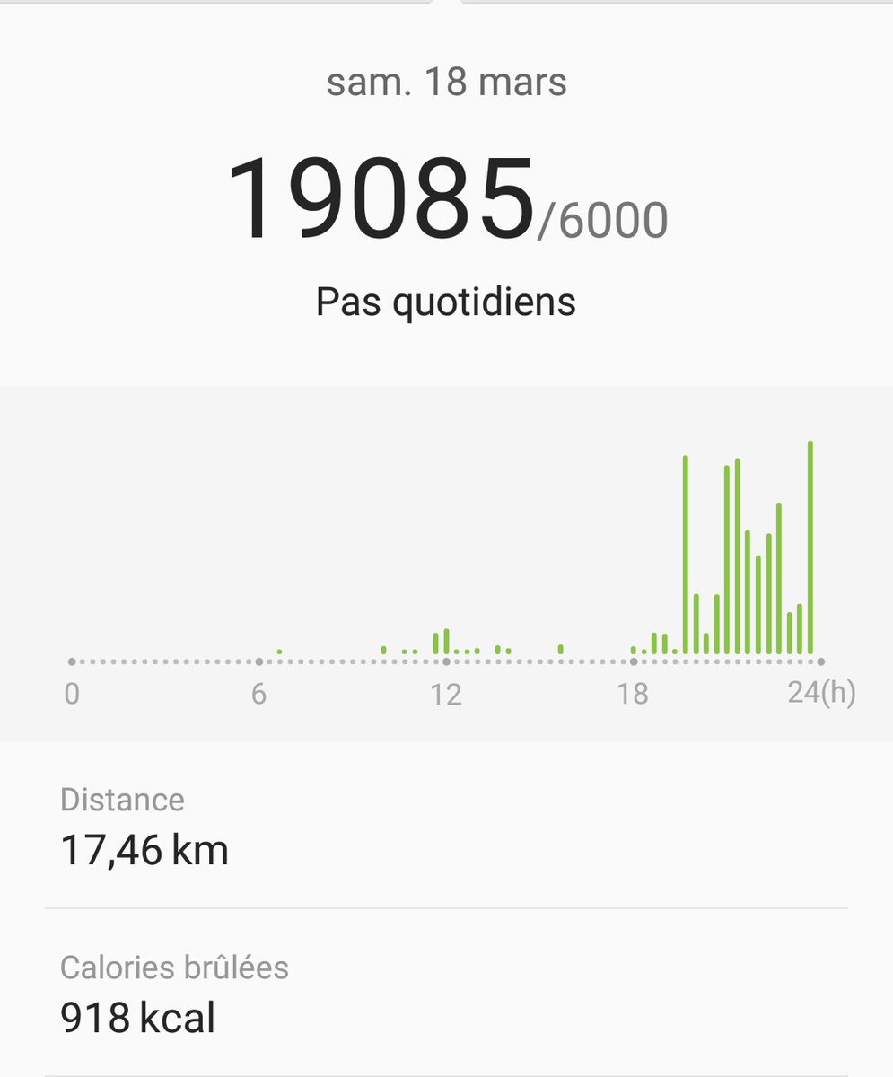 SarahTatinne's tweet photo. 22km en une soirée j'adore ! #BigFuzz https://t.co/RSi9tOQGPv