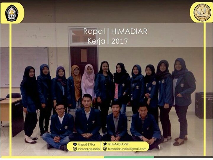 [Terimakasih]
tamu undangan dan anggota himadiar, alhamdulillah acara raker himadiar periode 2017/2018.
instagram.com/p/BRx3pu7DBMo/
#himadiar17