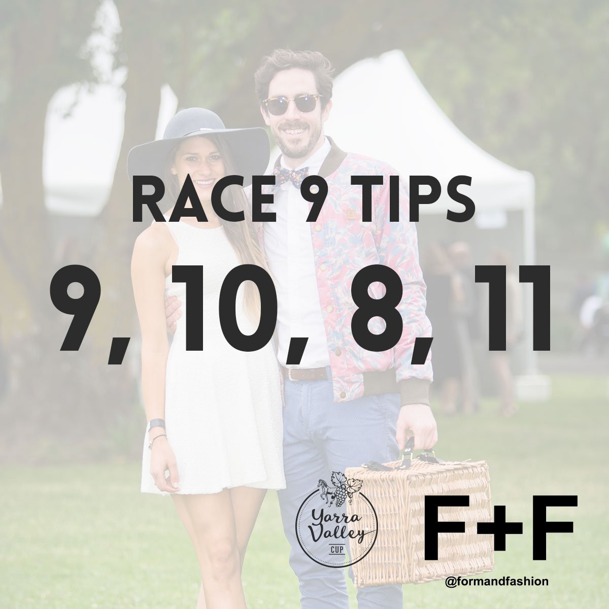 #YVCup Tips for Race 9: 9, 10, 8, 11