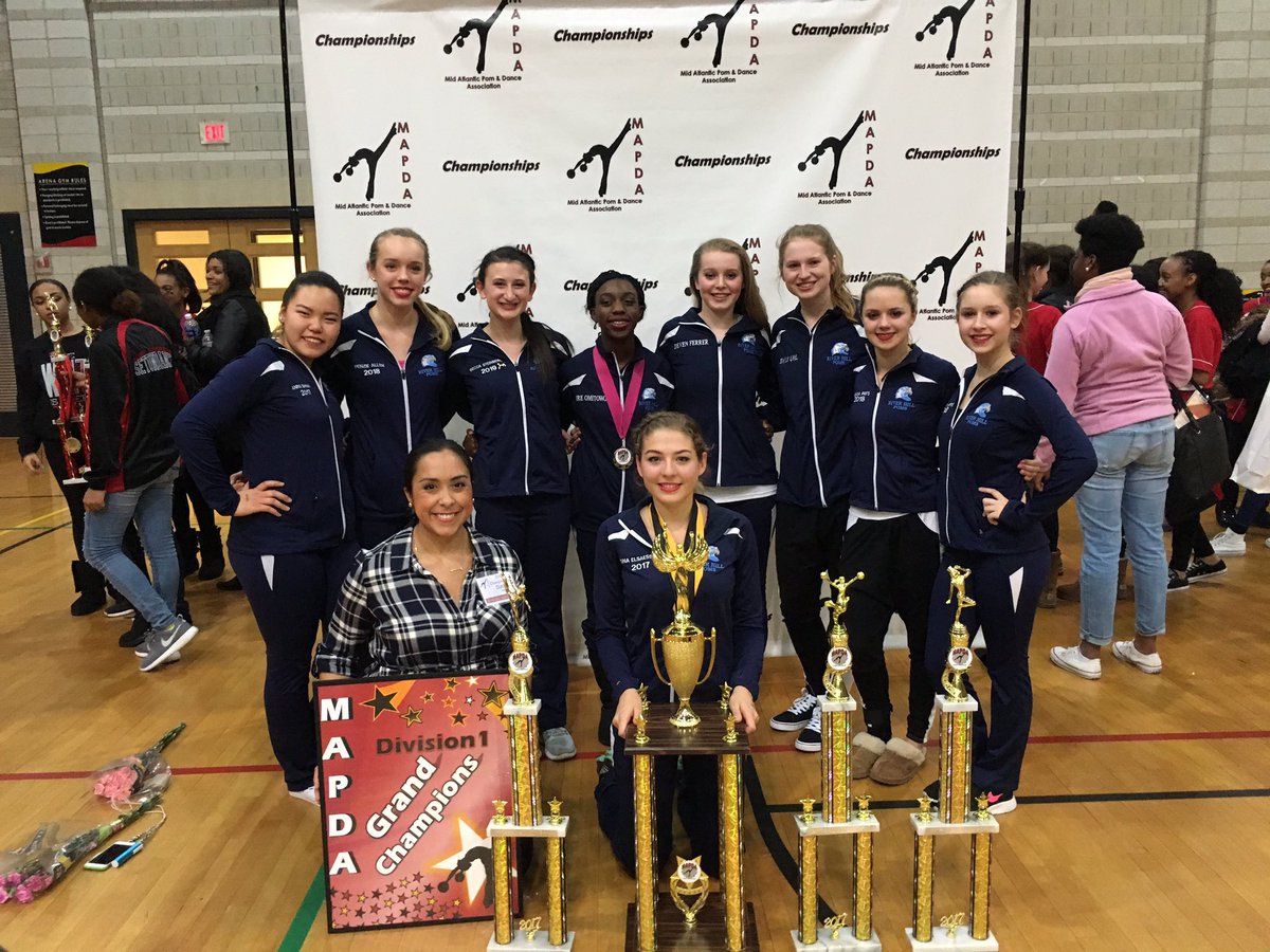 hcpss_rhhs's tweet photo. River Hill Poms 
MAPDA Division 1 STATE CHAMPIONS! https://t.co/5Es1zn1gcu