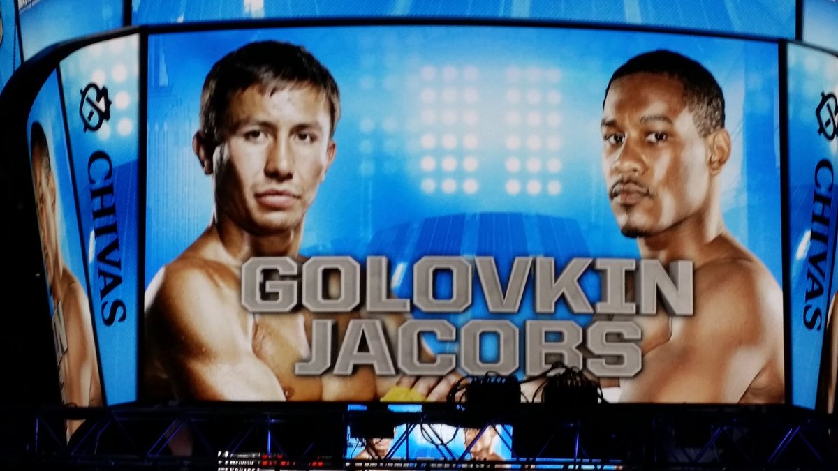 cvpayne's tweet photo. #GGGJacobs tonight Madison Square Garden is the capital of Kazakhstan 
where Brooklyn at? https://t.co/joSTfkNwg5