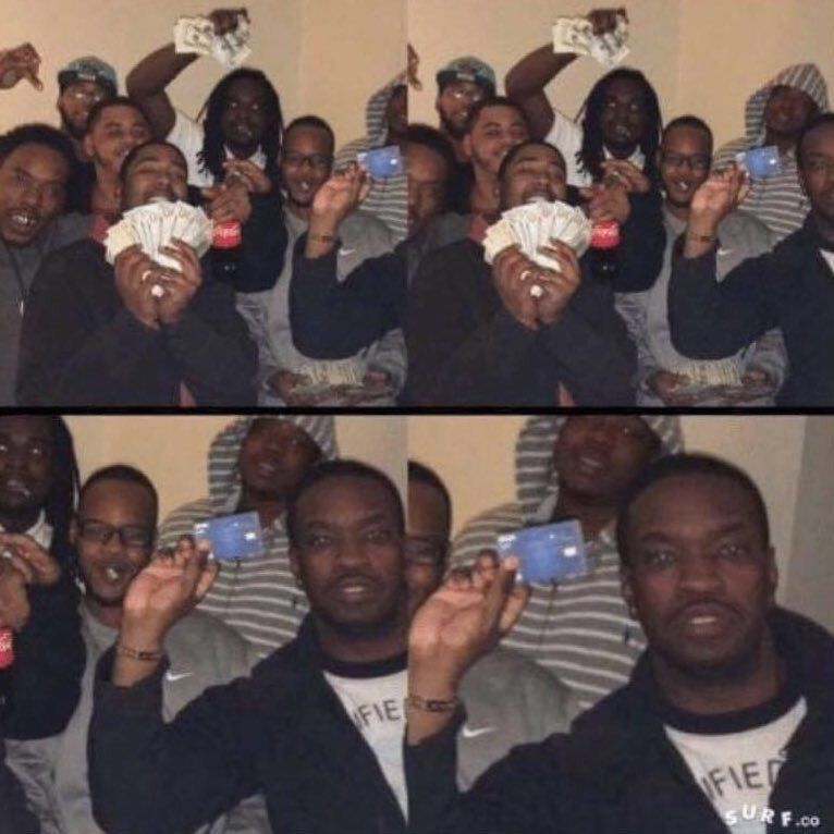 Kelso_Parody's tweet photo. When you're from the hood, but got Direct Deposit https://t.co/d5qY5qQoE3