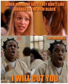 oitnb_everyday's tweet photo. Yep! 😂🍊@OITNB https://t.co/sBK4Fm8WG5