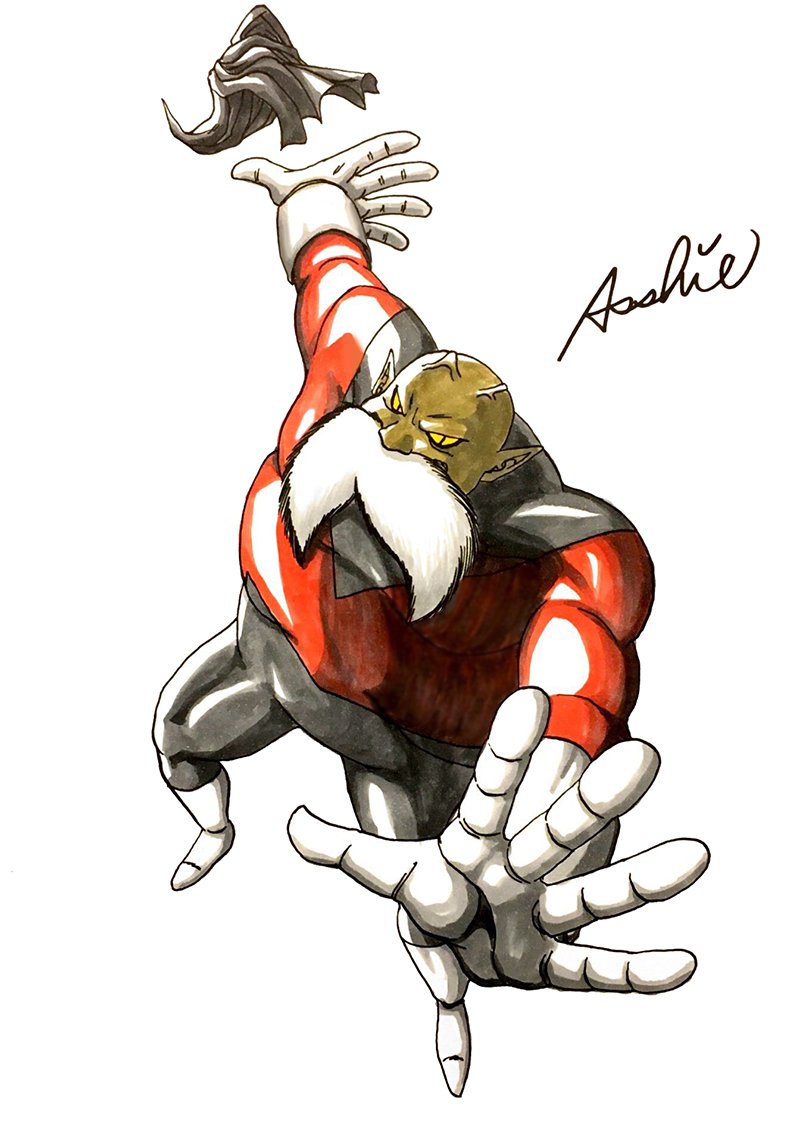 あっしー Twitterren トッポ と ジレン のコピックイラスト 修正版 もうひとりのビルスみたいなのを早く描きたいけどいつ出てくるんだろうか 名前は ジャー と予想 笑 ドラゴンボール超 プライドトルーパーズ 第11宇宙