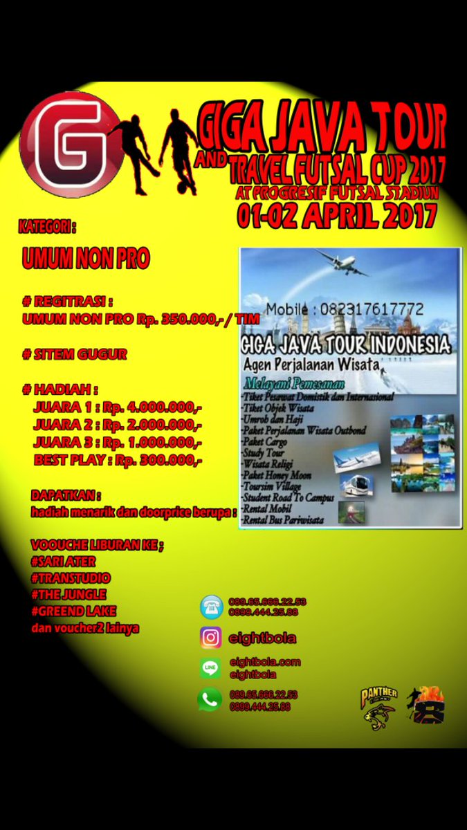 Yu buruan daftar kan tim kesayangan anda cp 08994442588
Line : eightbola