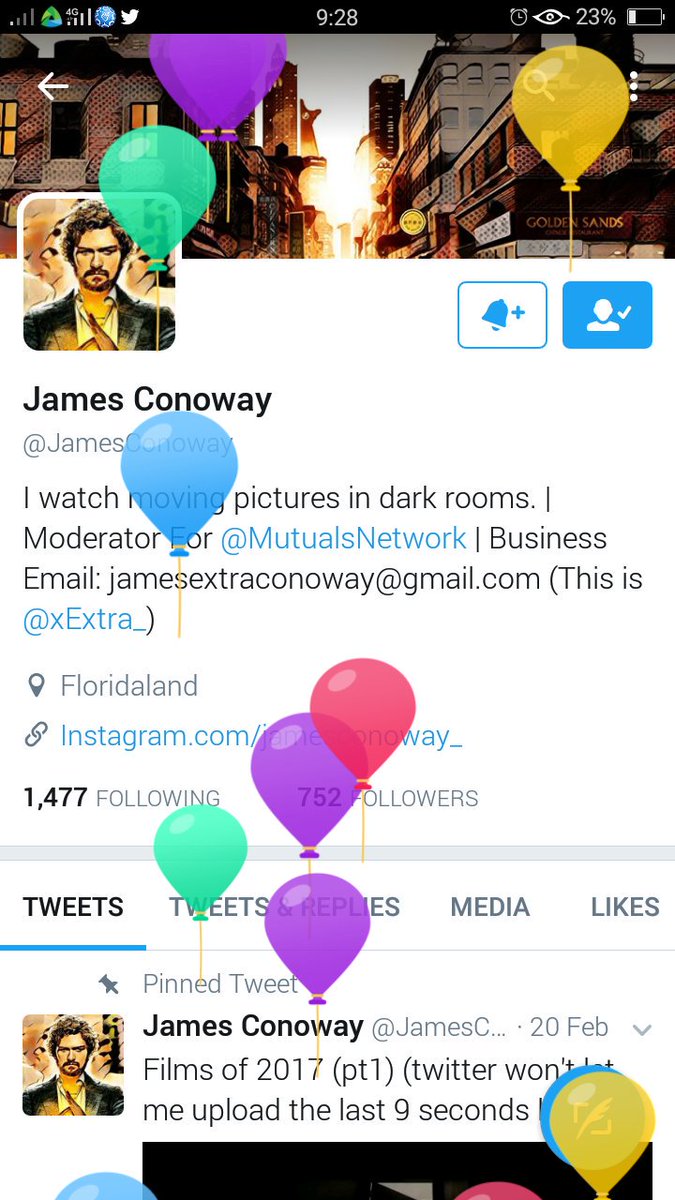Happy birthday @JamesConoway!