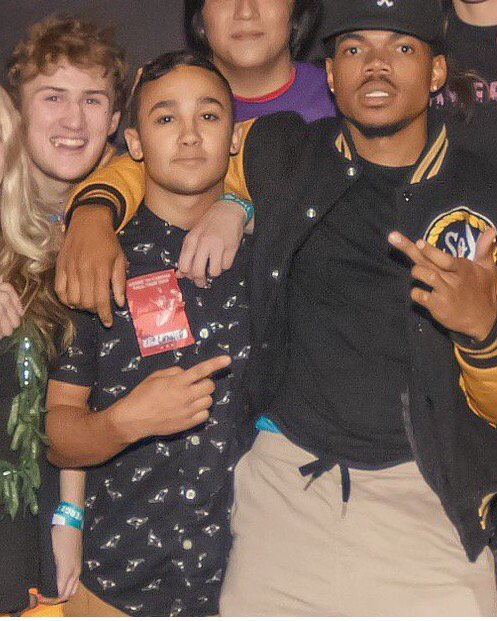quartlend's tweet photo. Can I get a shout out to my boy, @chancetherapper ????bc @toicruz23 is a NCAA D1 national champion!!!!!!!! https://t.co/wEj7jlHjQ8