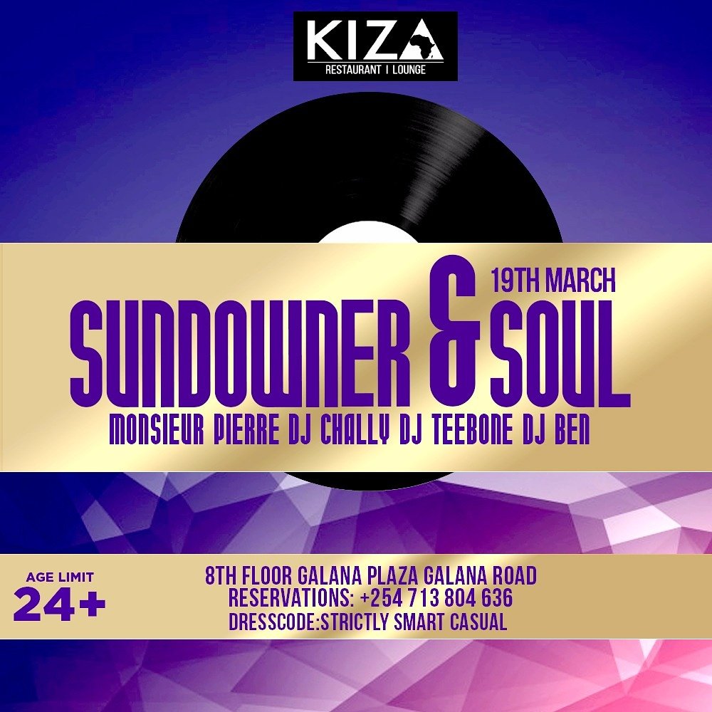 KULTURENairobi's tweet photo. If it's Sunday you already know we take things slow with lots of Soul music watching the sun set into the night. #TomorrowAfrica https://t.co/JJSxPFSNlg