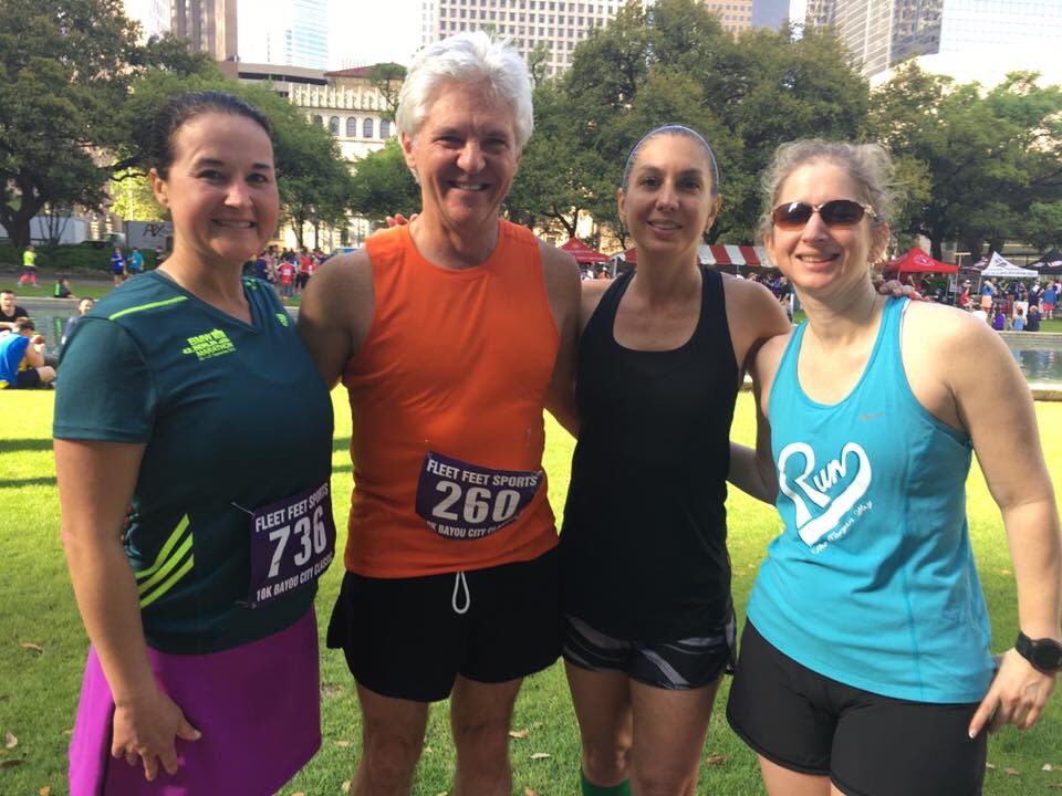 RunRaeRun's tweet photo. Hot humid Houston weather for Bayou City Classic https://t.co/1sRmORU0lt