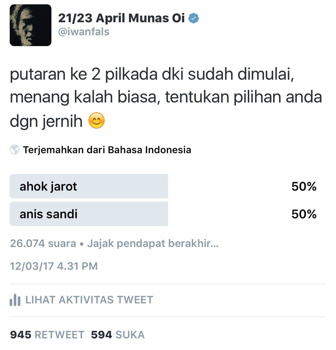 Lihat gambar di Twitter