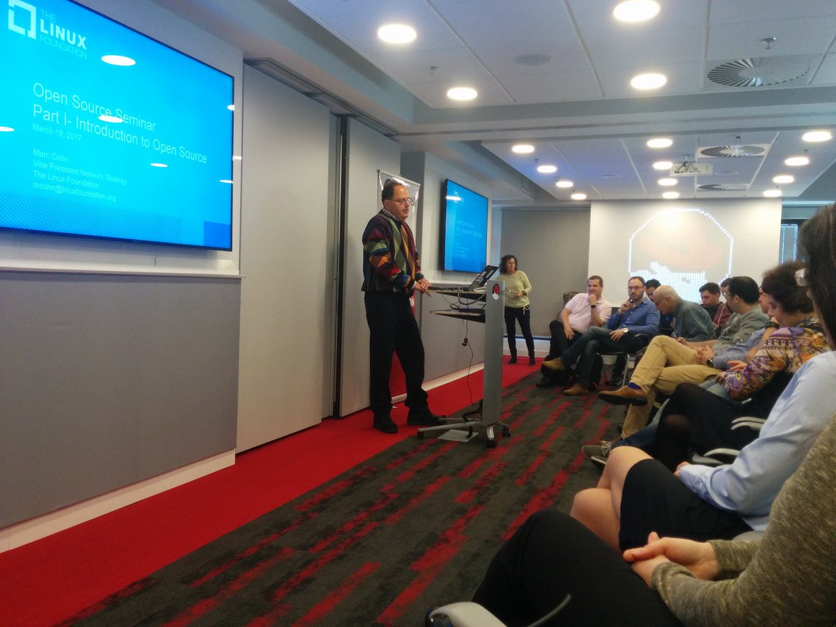 horovits's tweet image. Great seminar with @linuxfoundation VP Marc Cohn on #opensource #NFV #ECOMP #OPENO #SDN #orchestration