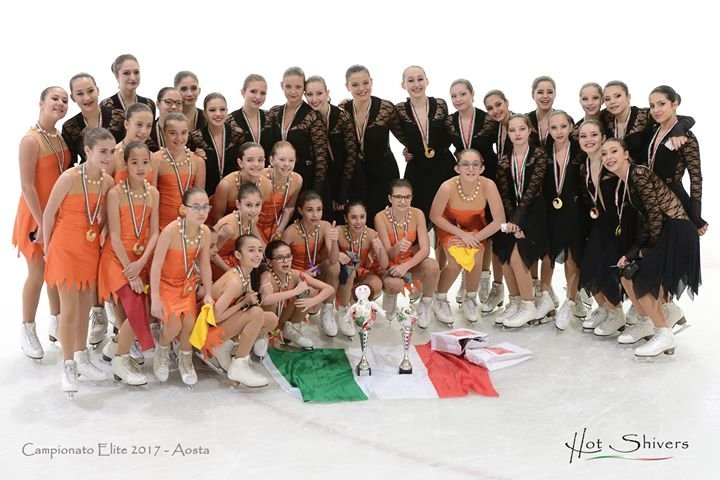 Campionesse Italiane 2017 categoria Cadette ed Advanced Novice