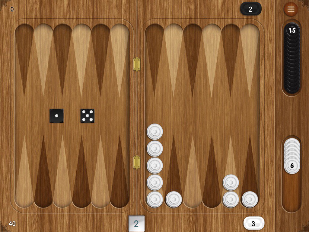 I like this game! Backgammon+ @adikus_games apple.co/1FNpgg2