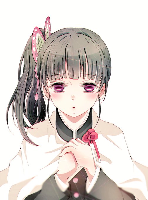 きらずさんがTwitterに投稿した栗花落カナヲ(鬼滅の刃)のイラスト。