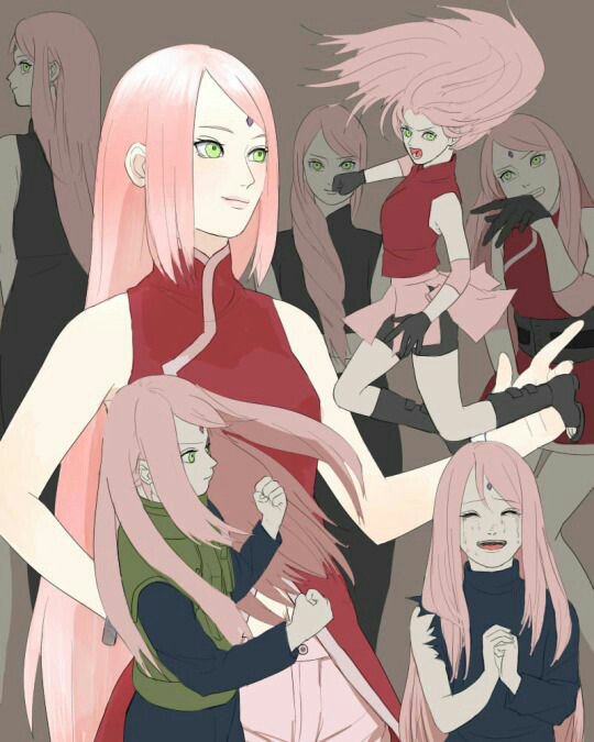 DeepspaceFans's tweet photo. I'm more prefer sakura long hair... https://t.co/MglDDNeabw
