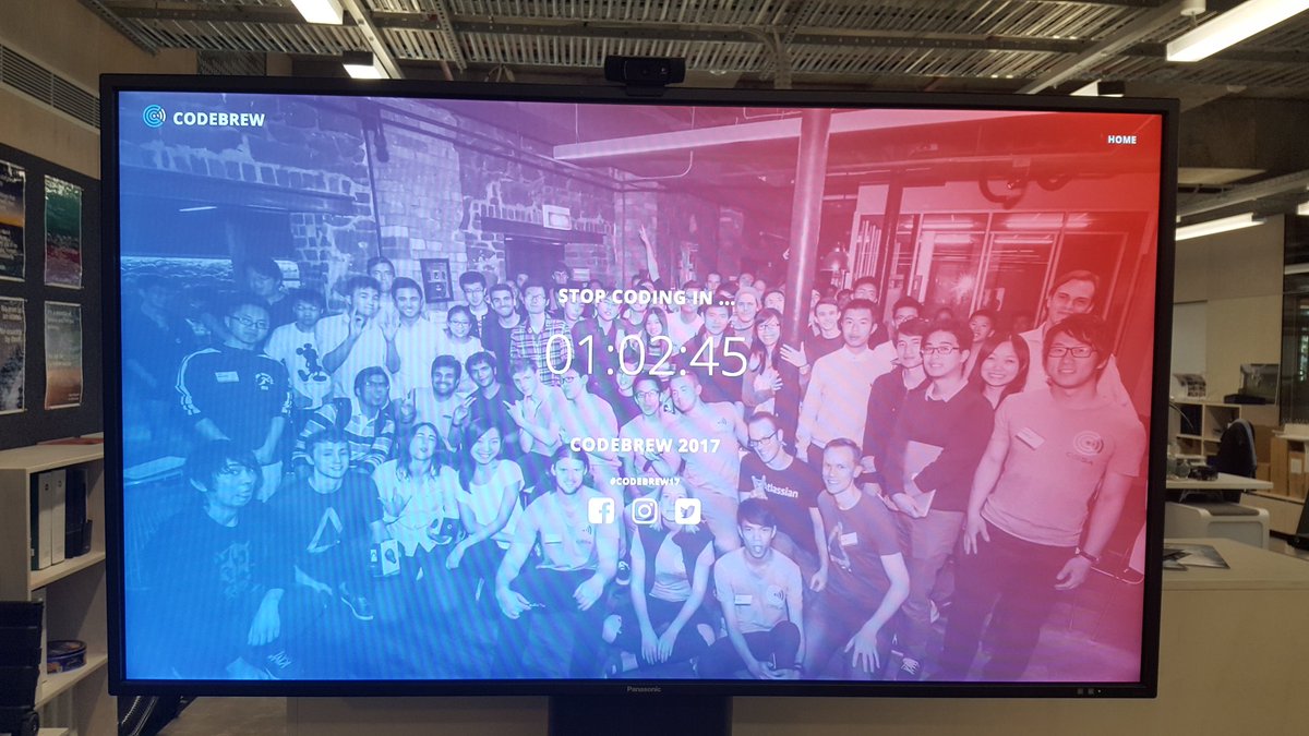 MishManners's tweet photo. Just over an hour of #coding left. Good luck for the final stint #hackathon #CodeBrew17 #hackathon @CISSA_UniMelb @unimelb @engunimelb https://t.co/gcW5dg0p1q