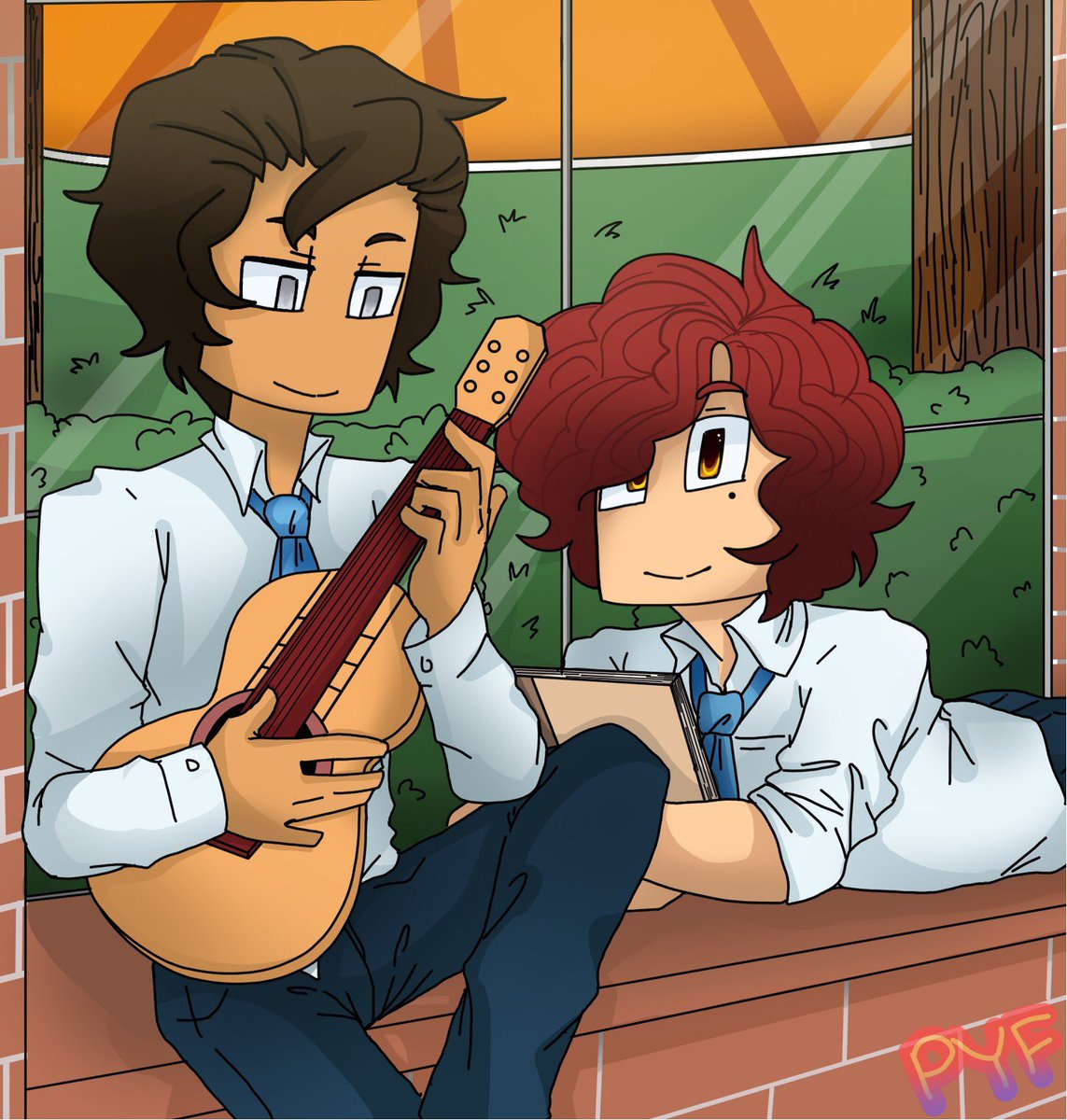 P_Y_F2's tweet image. Finish! (I'm sorry it ain't perfect) hope you like it! @ZerefUnderWood