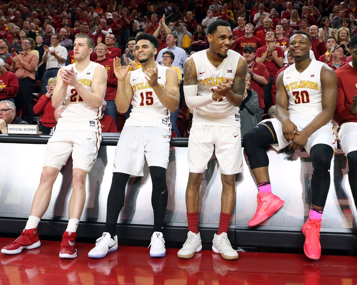 Thank you. We love you. We'll never forget all you've done for our school and program. Forever blessed to watch you all play #CyclONEnation