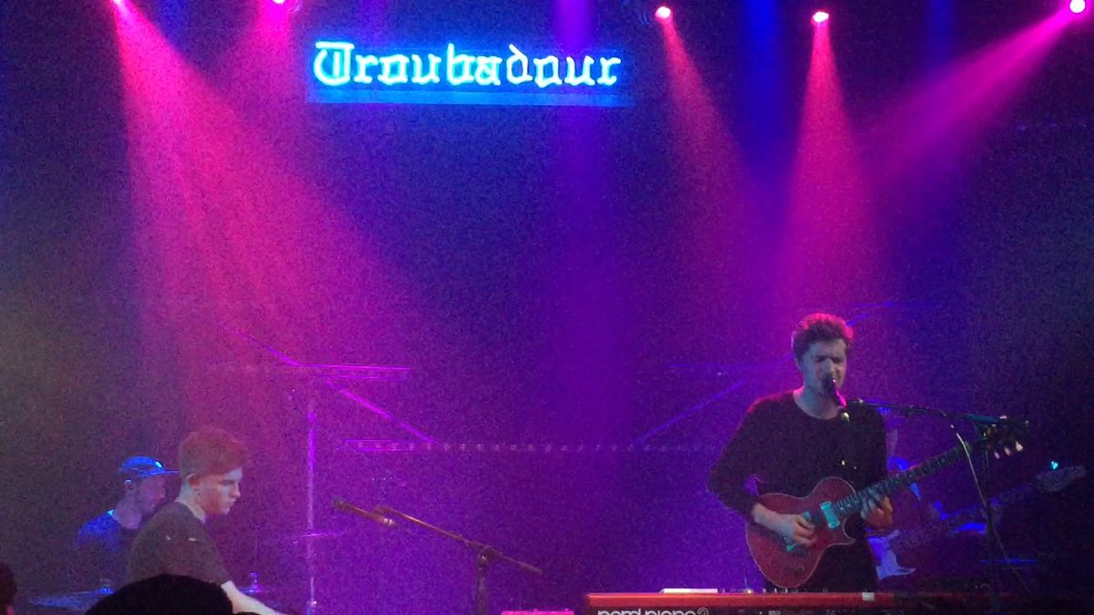 CristineMcClure's tweet photo. An incredible night of music with @aquilo at @theTroubadour 💯🙌❤️ @harvest_records @LAWeeklyStreet #benfletcher #tomhigham https://t.co/H9Jw6dYo9U