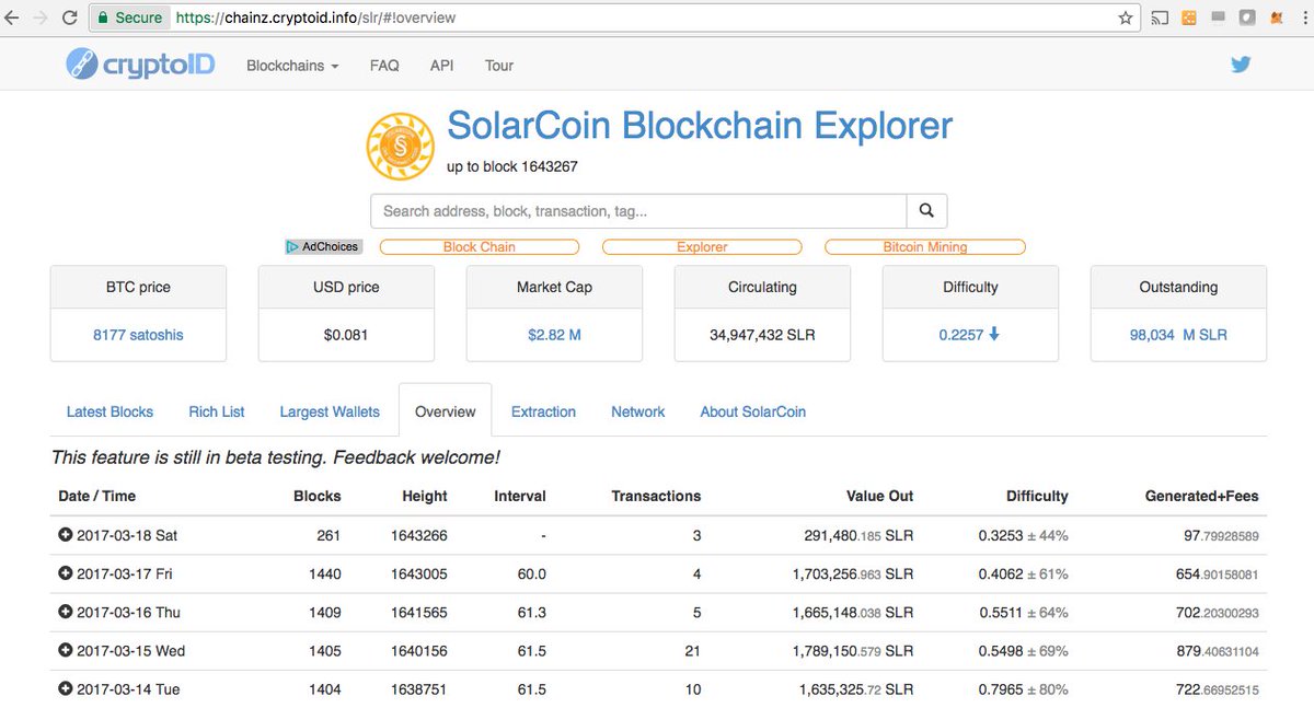 riz_emba's tweet photo. https://t.co/3aJOLc0SSP #ElectricChain #blockchain #solarenergy monitoring, discovery & #research initiative,uses @SolarCoin_SLR for rewards https://t.co/djsLUckKOo