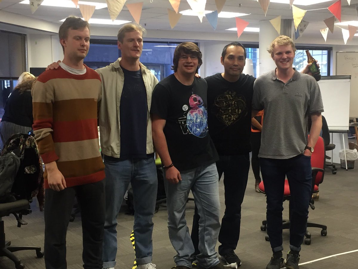 InternetNZ's tweet photo. Congrats to team Eden for winning the #mixedrealityhackathon with their virtual garden! Very proud to be a sponsor! https://t.co/ywCylkF64b https://t.co/ZpQIlVoI5q