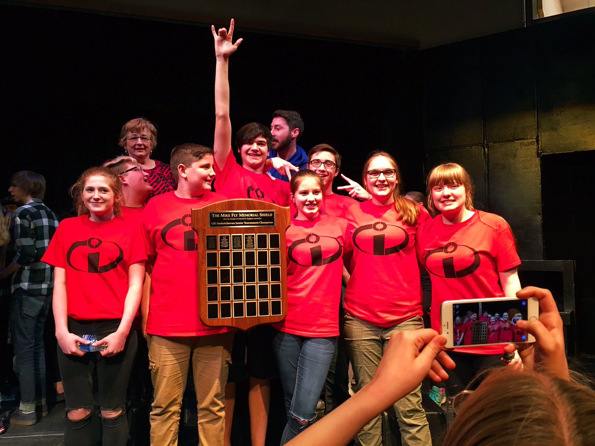 CIGSask's tweet photo. Super congratulations to Riffel's Improvables! So proud! #CIGSASK #CIG40 https://t.co/k7IKgbrMib
