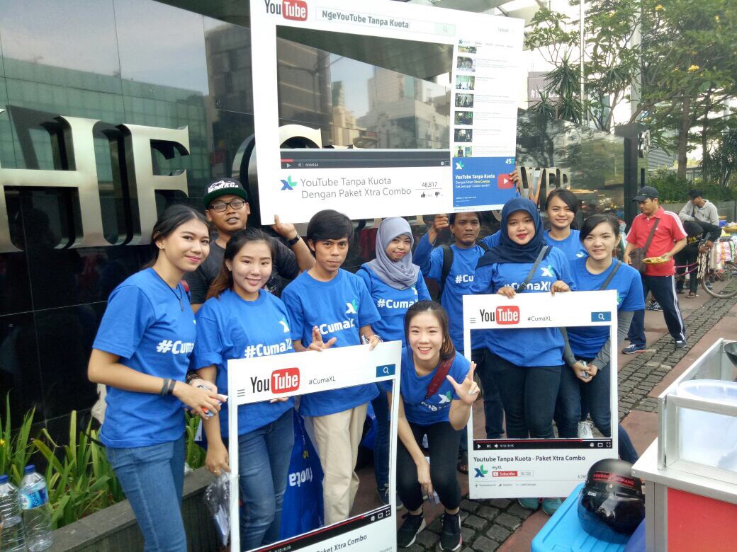 myXL_Jabo's tweet photo. Team sudah siap Dr pagi akan memberikan pelayanan Special untuk pengunjung yg dtg ke booth XL #CumaXL #xtracombojabo https://t.co/2gwr46Xwvo
