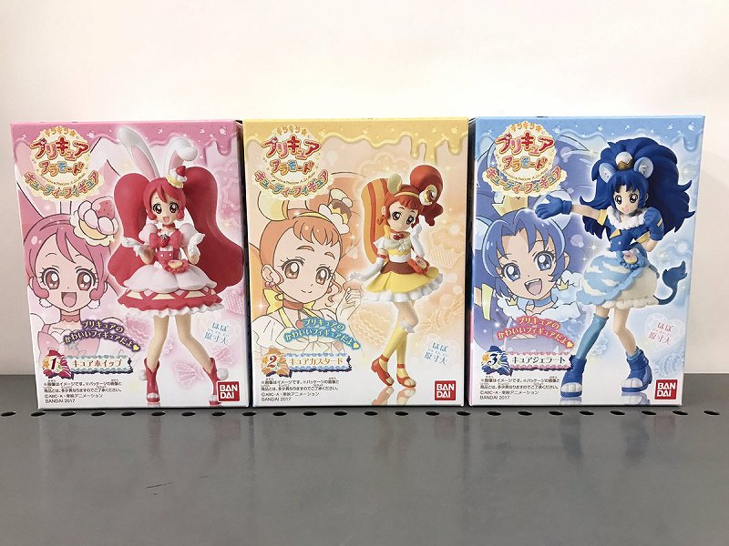 ট ইট র イエローサブマリン大宮本店 バンダイ キラキラ プリキュアアラモード キューティーフィギュア サンプルを頂きました こちら3月21日発売予定になります