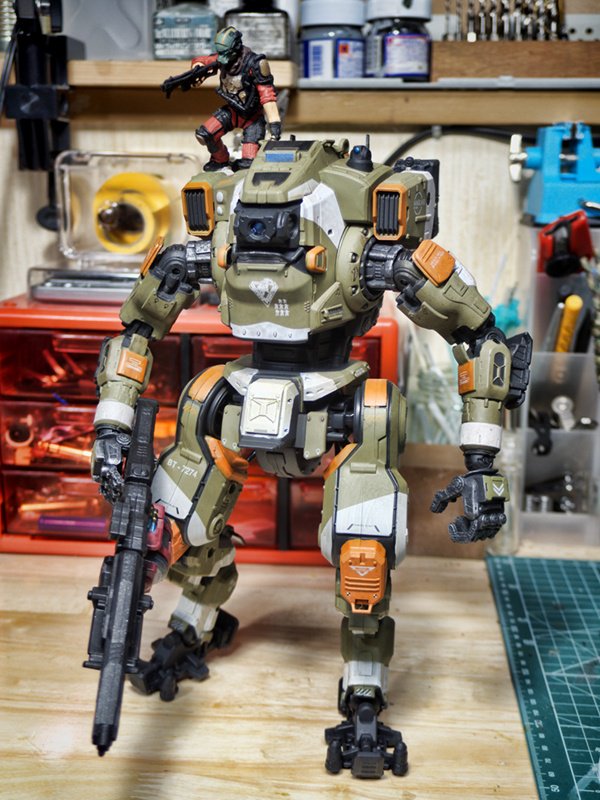 Y Nakajima マクファーレンの Bt 7274 10インチdxフィギュア着 デカくてカッコよくて最高 塗装は綺麗だしマーキングのズレもないし クーパーのほうもそこそこ可動する しいて難を言えばbtの腹部に回転軸が無かったところか Y Nakajima マクファーレンの Bt 7274 10インチdxフィギュア着 デカくてカッコよくて最高 塗装は綺麗だしマーキングのズレもないし クーパーのほうもそこそこ可動する しいて難を言えばbtの腹部に回転軸が無かったところか