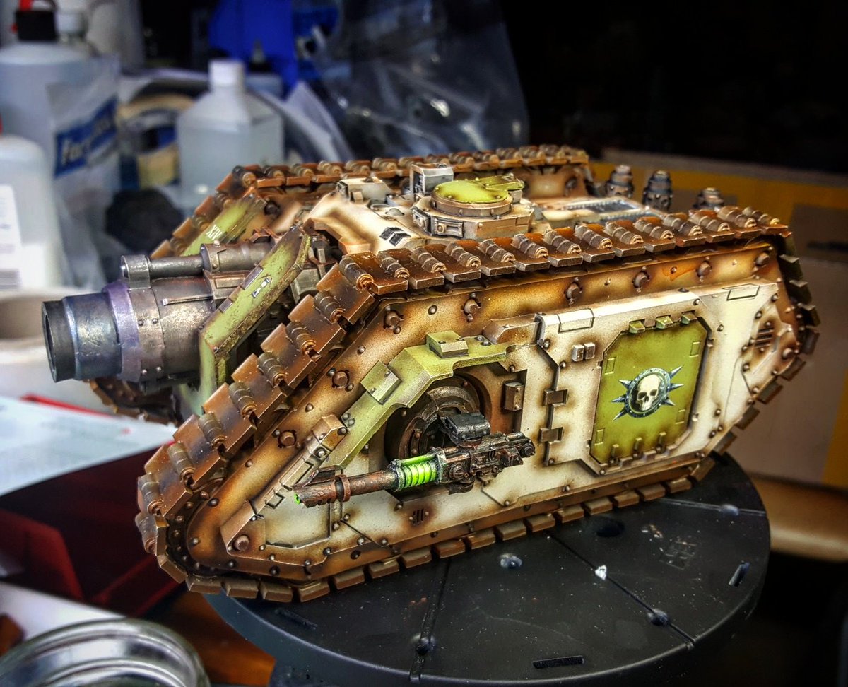 Deathguardman's tweet image. Deathguard Typhon complete.