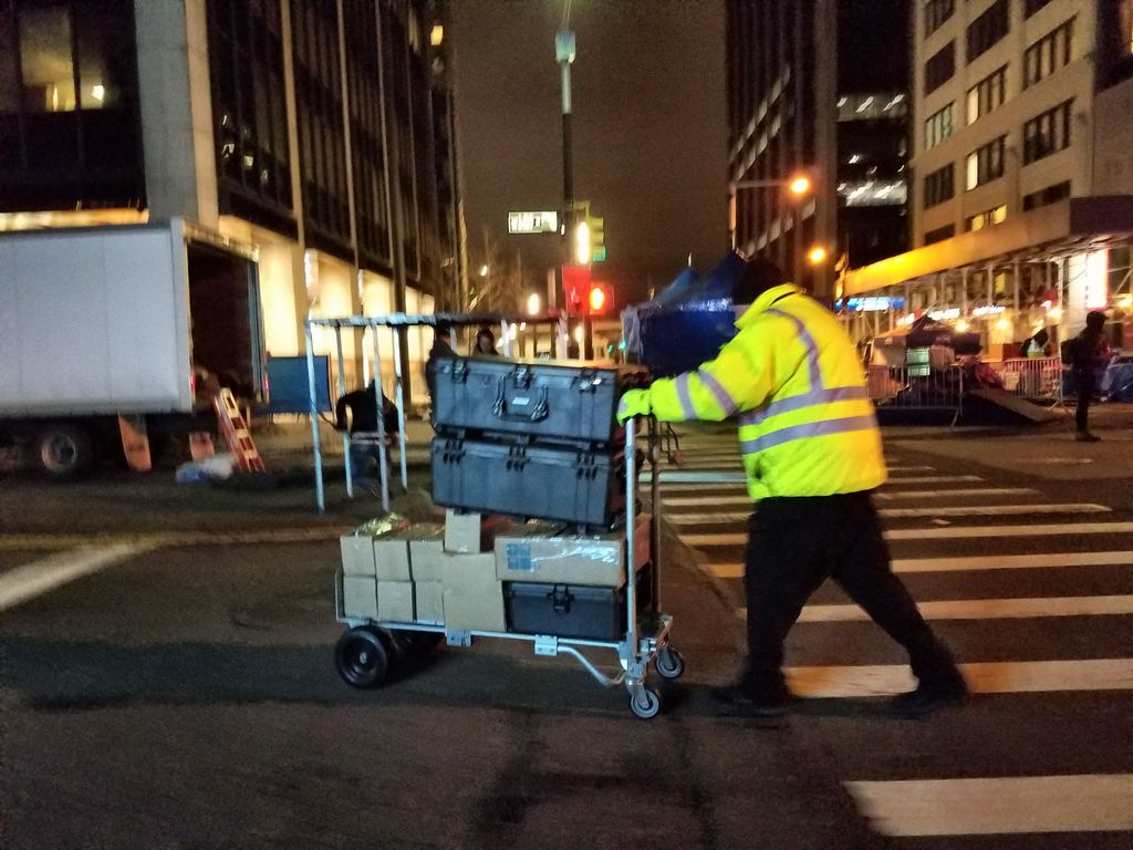 DCRENTALSEVENTS's tweet photo. Equipment going into place several hours early for today's NYC Half Marathon. #weRUNny #DCRENTALS #OneVoice #AllComm #NEMG #eventlife https://t.co/6JdIY9QlC3