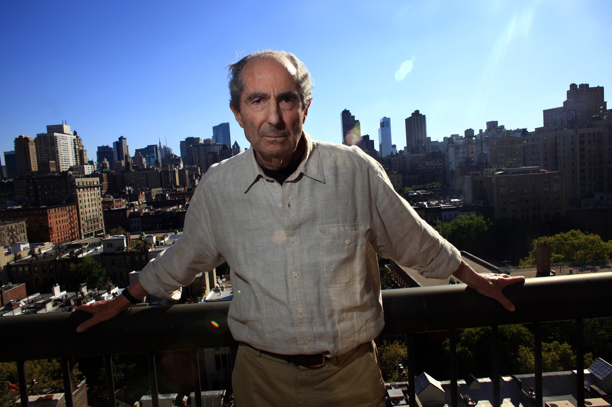 \"The road to hell is paved with works-in-progress.\" Happy Birthday, Philip Roth! Photo Credit: ©François Reumont 