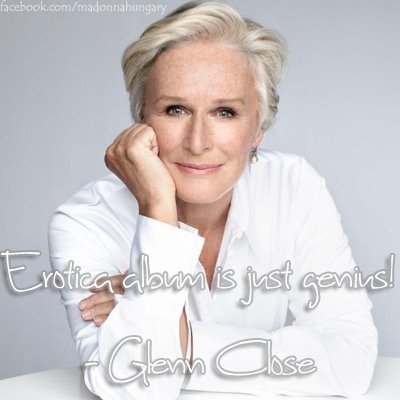 Happy birthday Glenn Close! 