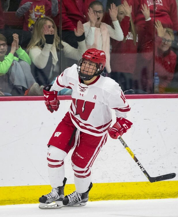 JesseAddy's tweet photo. After years of watching her play w/ my nephews, pumped to see @abby_roque play for a National Championship today! #frozenfour #RoqueAndRoll https://t.co/hRGa9m7Yx6