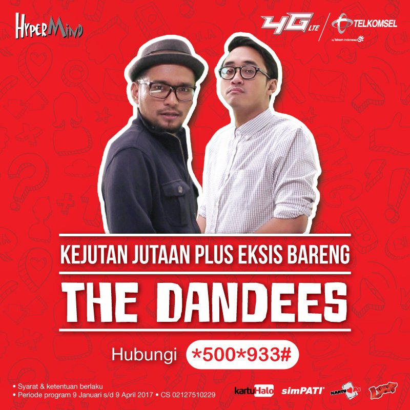 Khusus para pengguna Telkomsel, kita punya banyak hadiah kejutan buat kalian. Hub *500*933# dan cek bit.ly/2lGokqH utk info detail